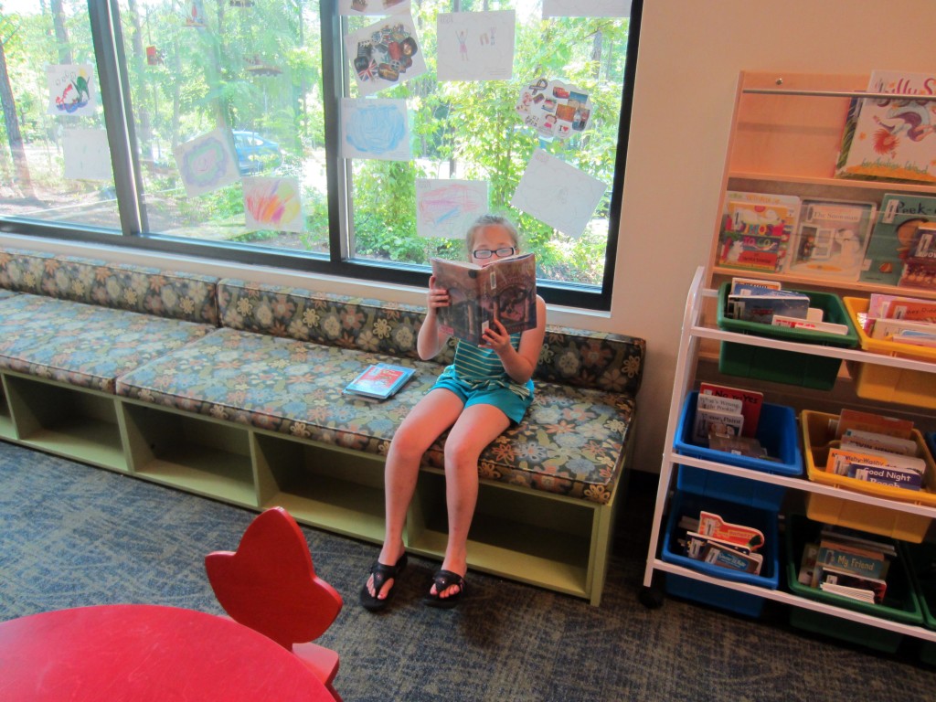 Girl Reading Aloud